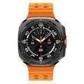 Watch Ultra (Black, White & Orange Strap)