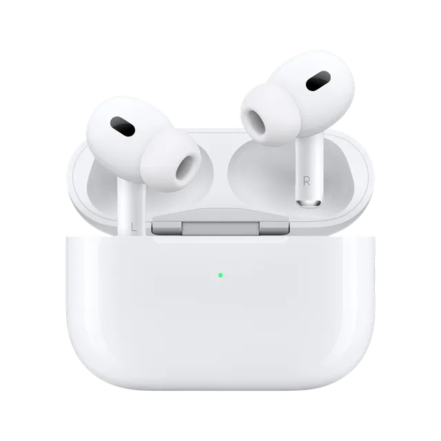 Apple AirPods Pro (2nd Generation-USB C) TWS Earbuds with Active Noise Cancellation (IP54 Water Resistant, MagSafe Case, White) - 1st Copy clone