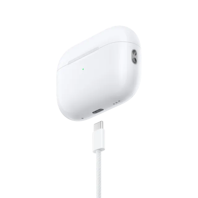 Apple AirPods Pro (2nd Generation-USB C) TWS Earbuds with Active Noise Cancellation (IP54 Water Resistant, MagSafe Case, White) - 1st Copy clone