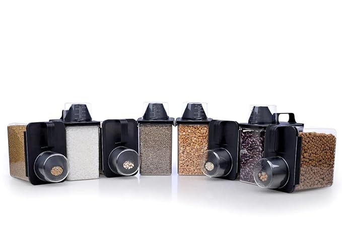 Scale Measurement Cap Air Tight Containers