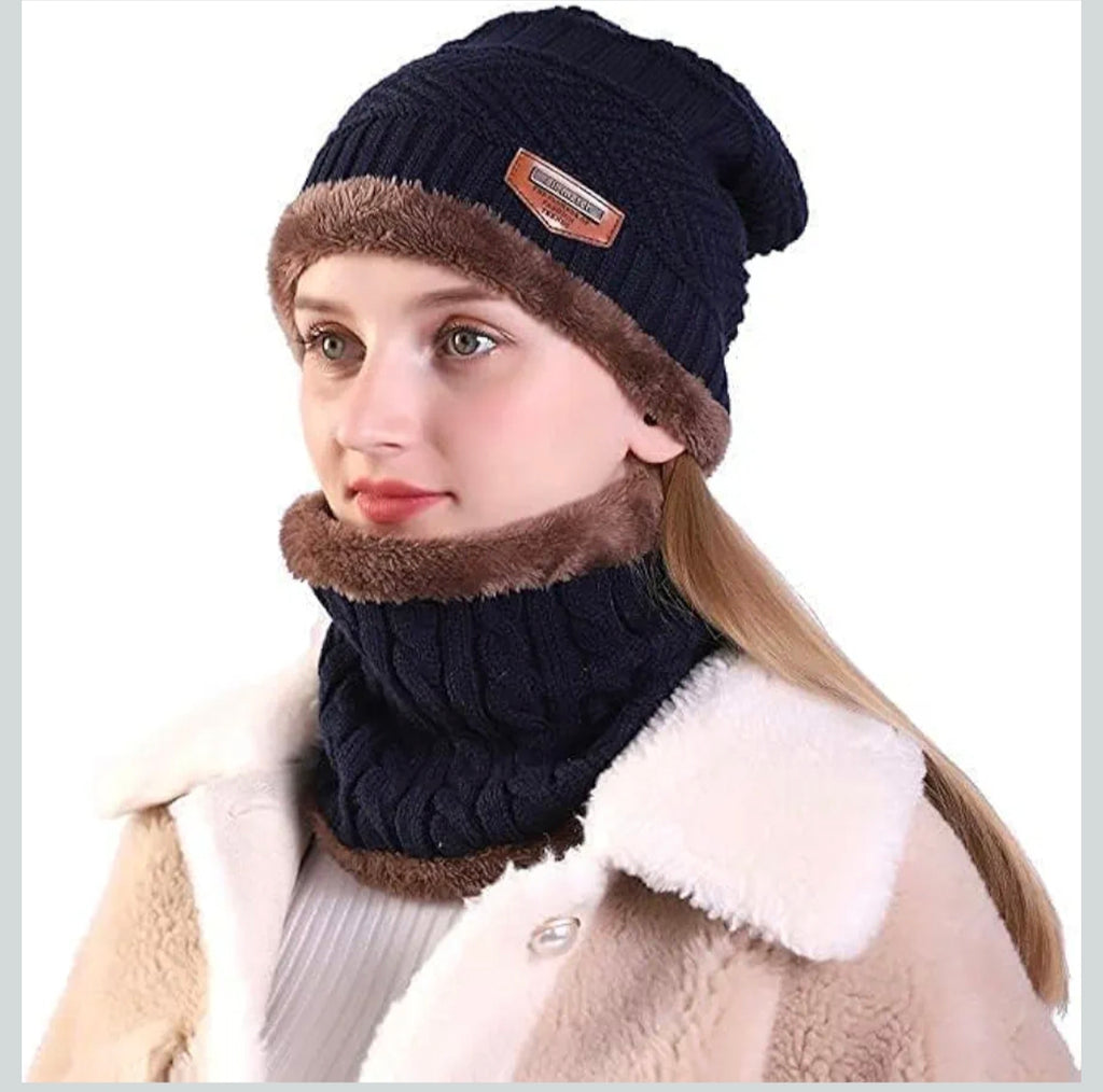Woolen Winter Cap for Women & Men in Winter for Thermal Wear Stylish Soft Caps for Boys & Girls for Warm Wear Head hat Garam Topaa cap's Breathable Lightweight Windproof