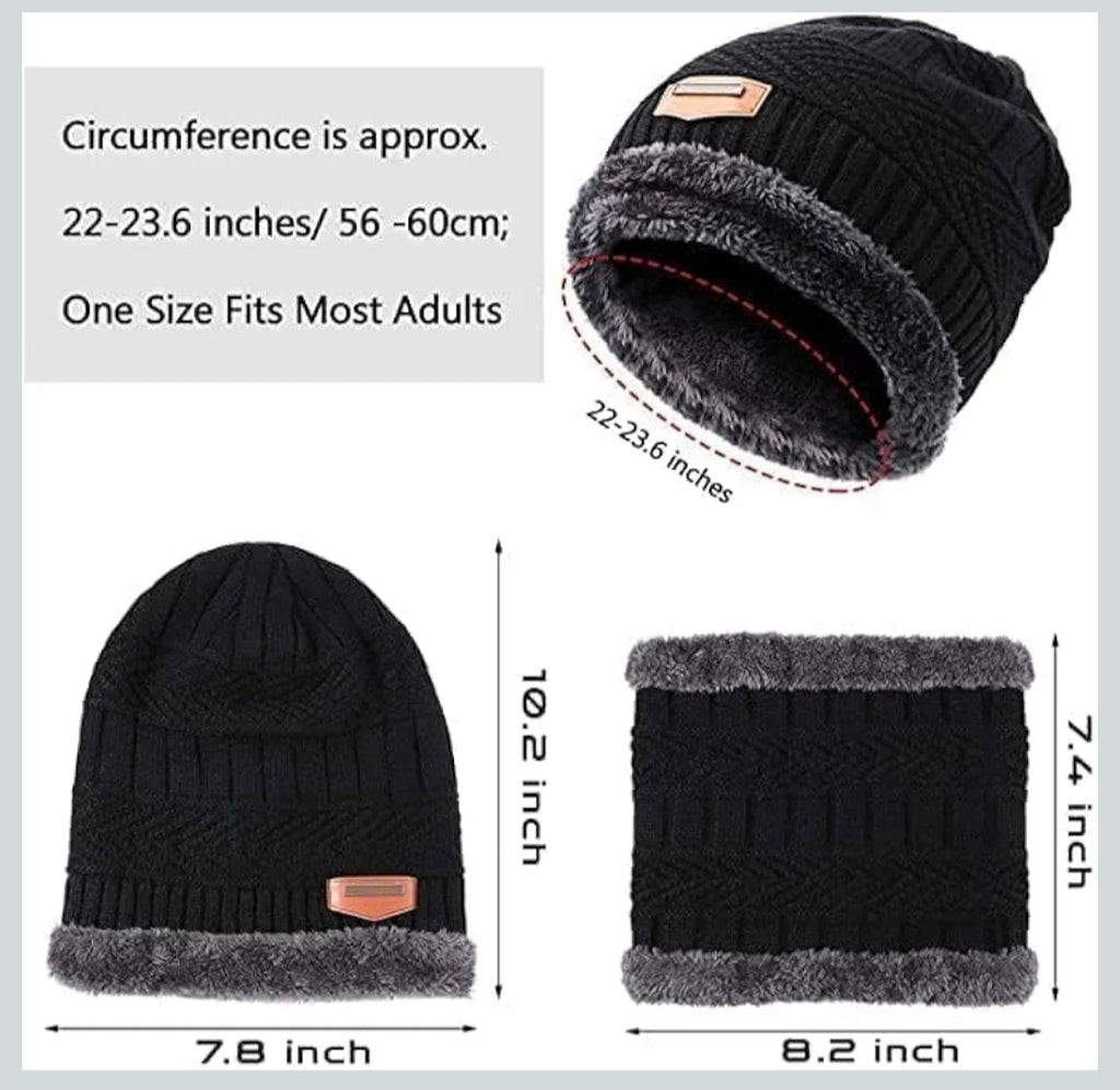 Woolen Winter Cap for Women & Men in Winter for Thermal Wear Stylish Soft Caps for Boys & Girls for Warm Wear Head hat Garam Topaa cap's Breathable Lightweight Windproof