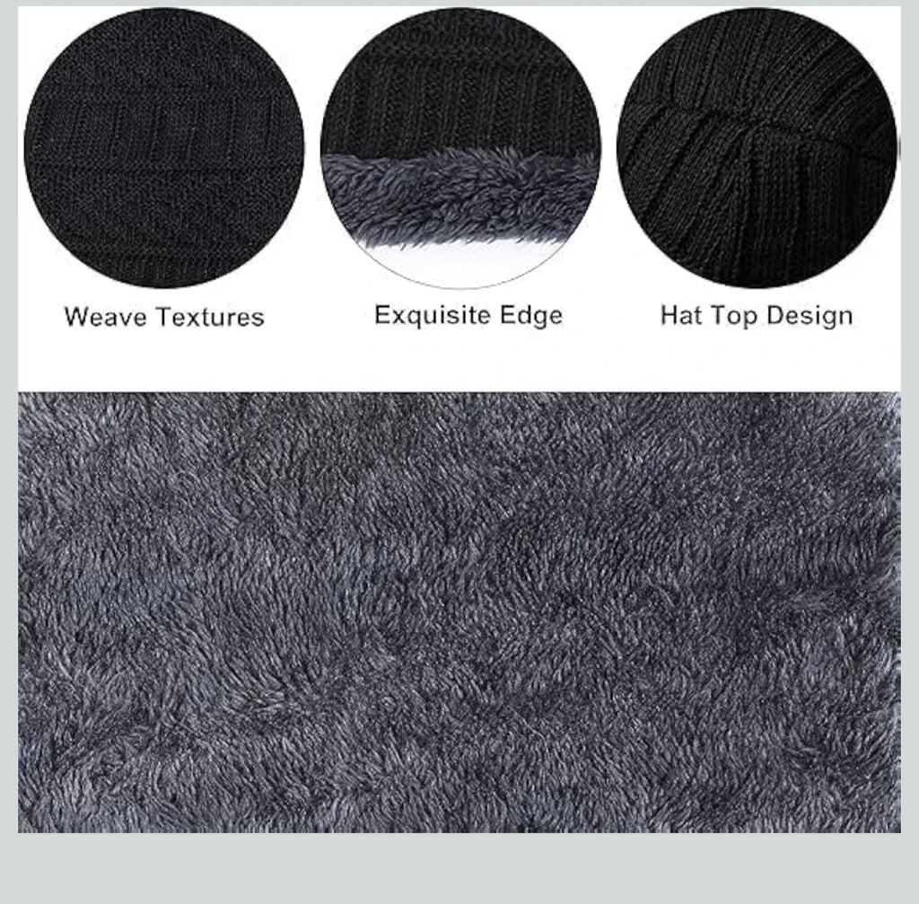 Woolen Winter Cap for Women & Men in Winter for Thermal Wear Stylish Soft Caps for Boys & Girls for Warm Wear Head hat Garam Topaa cap's Breathable Lightweight Windproof